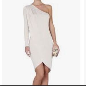 BCBG Shimmery Gold Dress